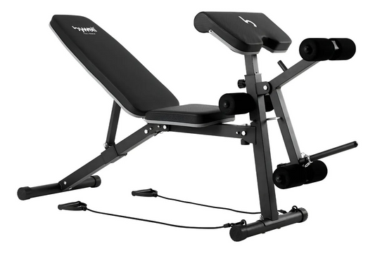 Banco Multiposiciones Ajustable Gym Brazo Y Pierna Bywell