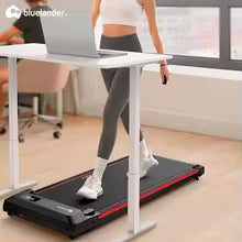 Bluelander Walking Pad, Caminadora Electrica con Pantalla Digital, Diseño Compacto, Ajuste de Velocidad, Entranamiento en Casa, Control Remoto, Almohadilla Antideslizante, Cinta de Correr