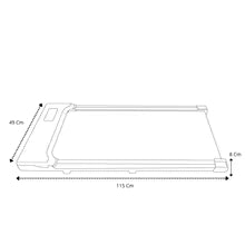 Bluelander Walking Pad, Caminadora Electrica con Pantalla Digital, Diseño Compacto, Ajuste de Velocidad, Entranamiento en Casa, Control Remoto, Almohadilla Antideslizante, Cinta de Correr