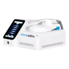 Myoslim, último producto, cuerpo electromagnético portátil Personal, adelgazamiento muscular, estimula la eliminación de grasa, máquina para esculpir