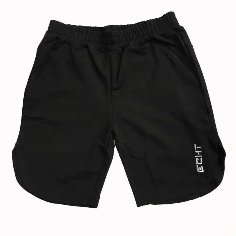 Men Gym Cotton Shorts Running Jogging Sport Gym Fitness Bodybuilding Bermuda Male Summer Crossfit Workout Training Short Pants