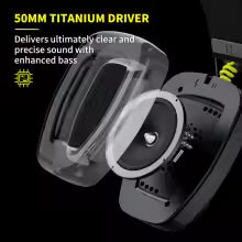 BINNUNE BW06 2,4 GHz auriculares inalámbricos para juegos con micrófono para PS5 PS4 PC Mac Playstation auriculares para juegos Bluetooth con micrófono