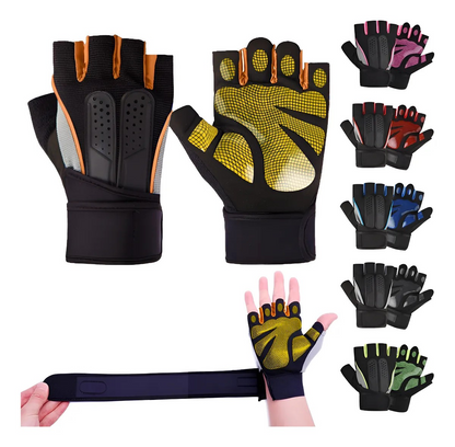 Guantes Para Gym & Crossfit - Unisex -levantamiento De Pesas