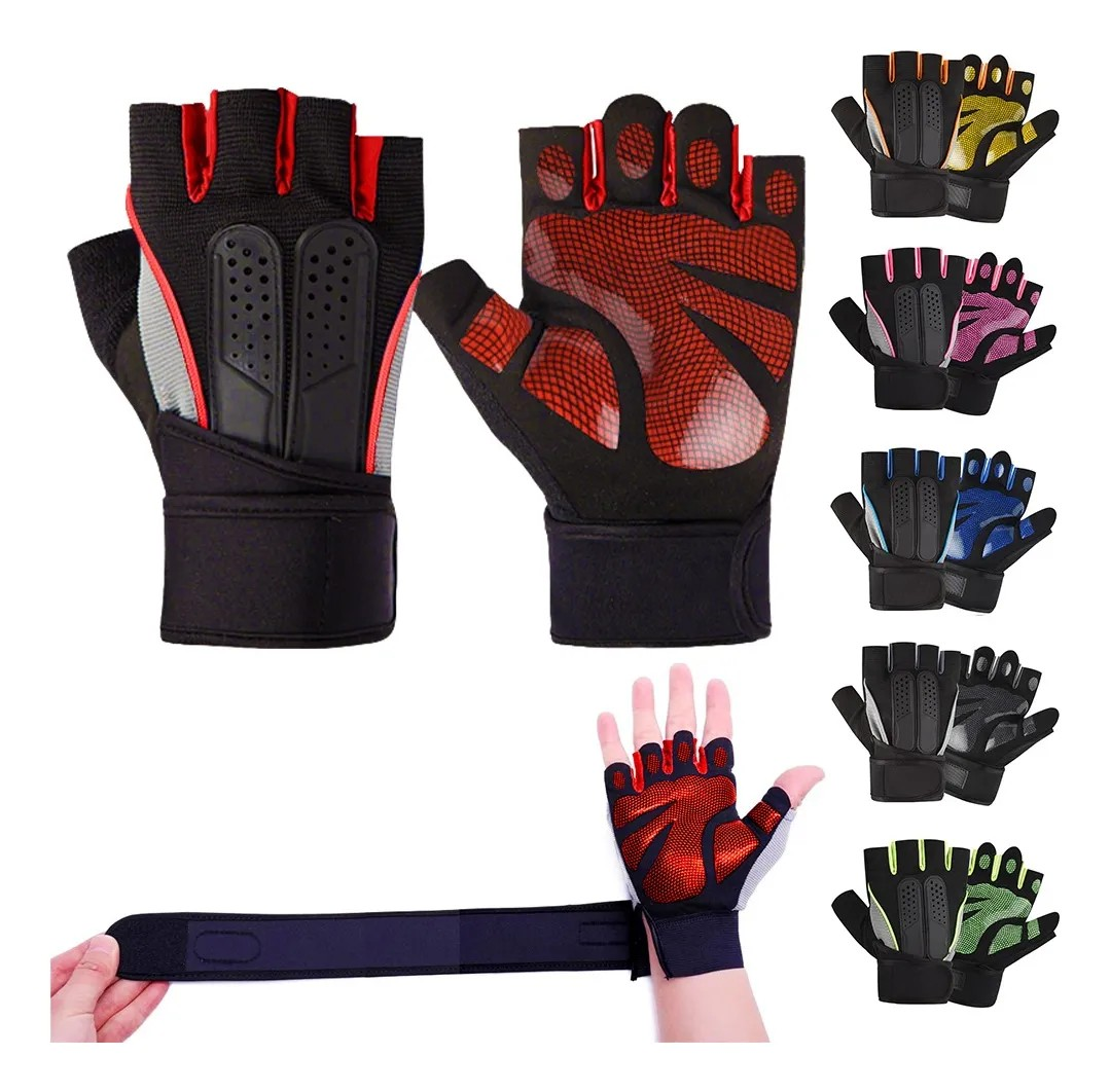 Guantes Para Gym & Crossfit - Unisex -levantamiento De Pesas