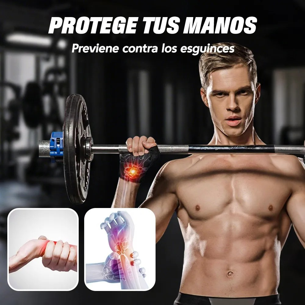 Guantes Para Gym & Crossfit - Unisex -levantamiento De Pesas