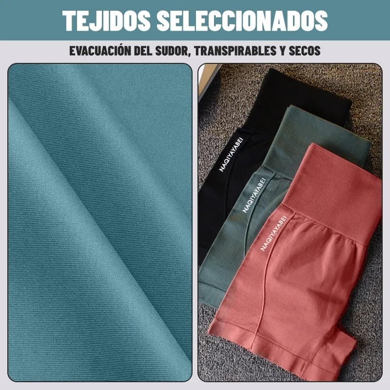 Shorts Deportivos Mujer Para Yoga Gym Dama Fitness Sexy