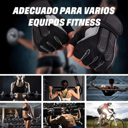 Guantes Para Gym & Crossfit - Unisex -levantamiento De Pesas