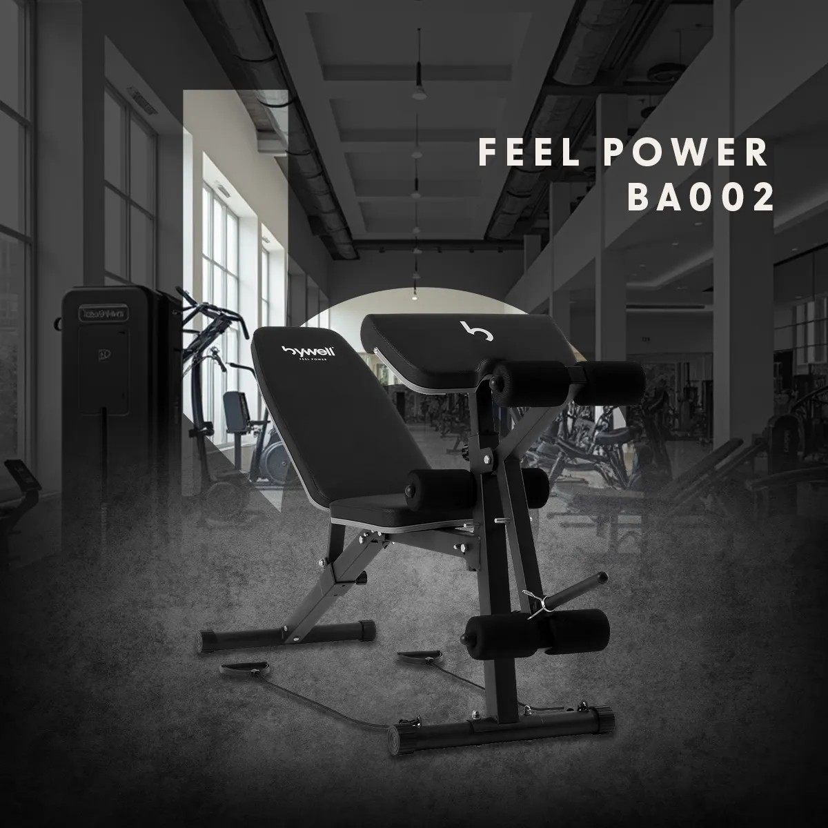 Banco Multiposiciones Ajustable Gym Brazo Y Pierna Bywell