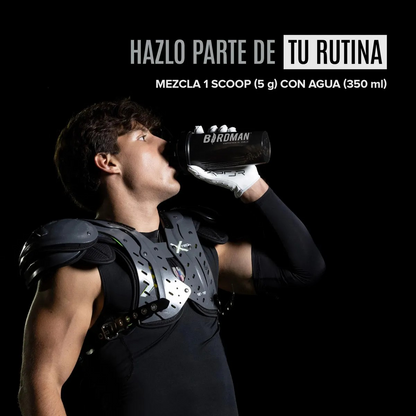Birdman Creatina Monohidratada En Polvo de Alta Pureza Sabor Natural